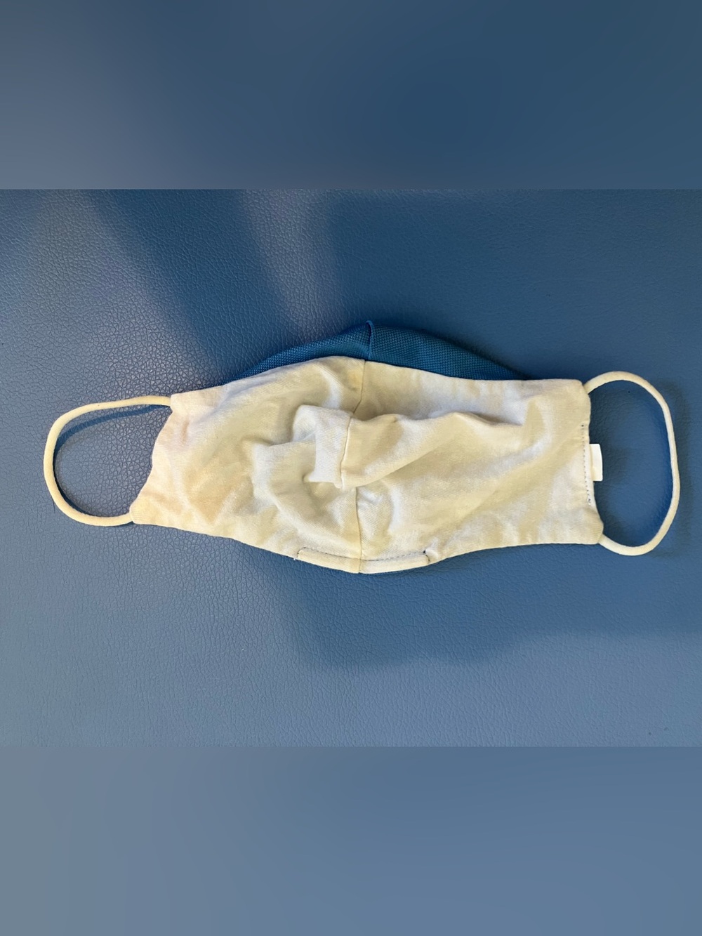 Blue Cloth Face Mask - Picture 2 of 2